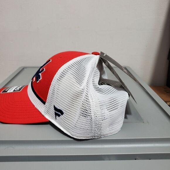 Washington Capitals NHL Fanatics Snapback Hat OSFA NWT Authentic Pro Red/White - Picture 4 of 9